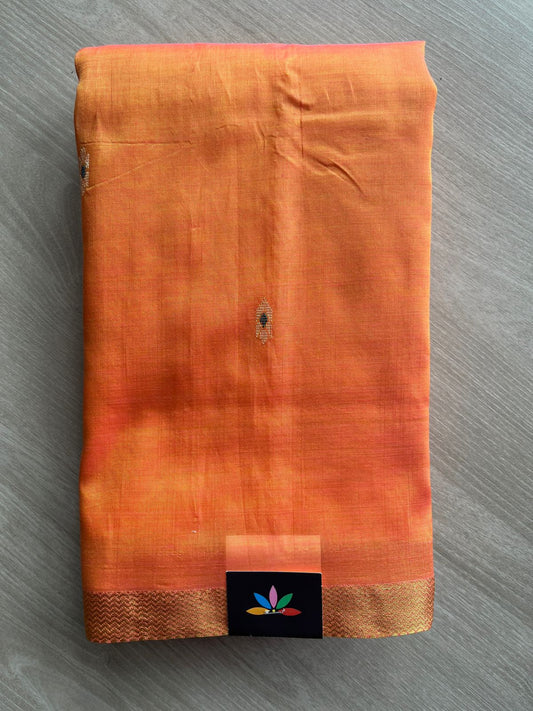Simple Semi Silk Cotton Saree -26874