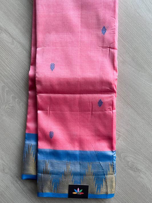 Simple Semi Silk Cotton Saree -26880