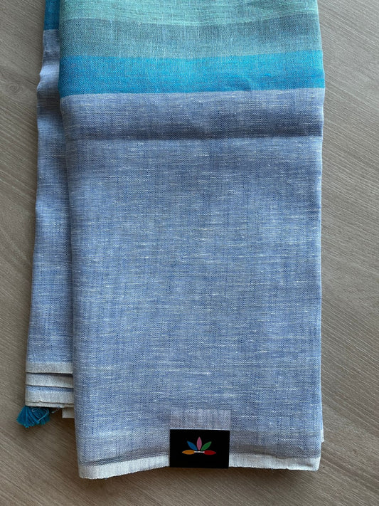 Simple Linen Saree- 26935-26936