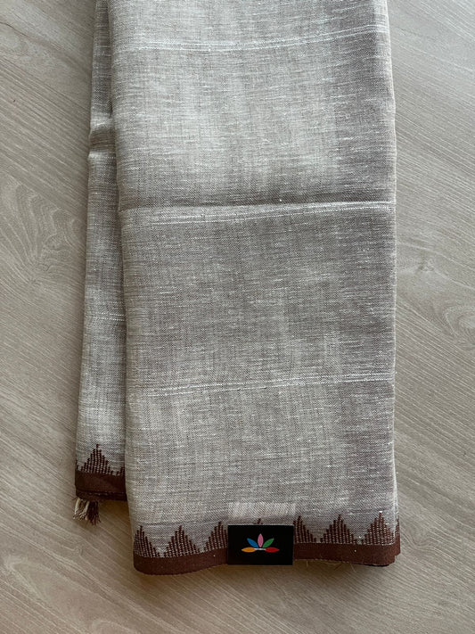 Simple Linen Saree- 26944