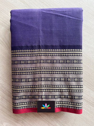 Long Border Narayanpet Mercerized Cotton Saree -27274