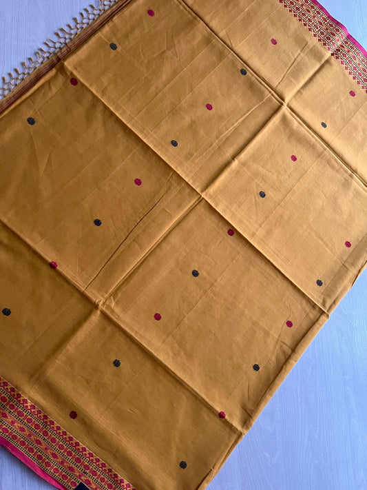 Bengal Fine Soft Cotton Jacquard Weave Saree - 27481