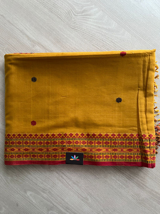 Bengal Fine Soft Cotton Jacquard Weave Saree - 27481