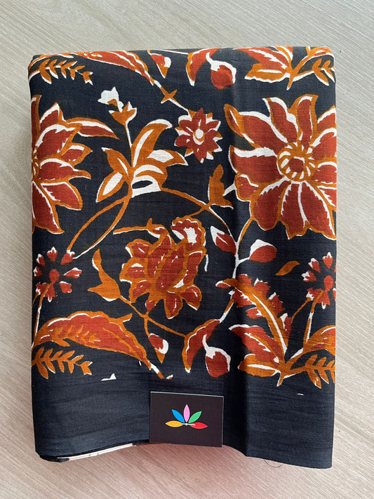 Designer Screen Printed Mul Cotton Saree-27543-27545