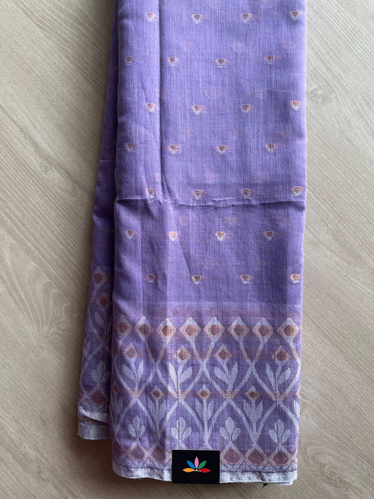 Simple Mixed Cotton Saree -27574