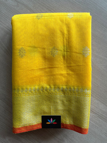 Simple Mixed Cotton Saree -27580