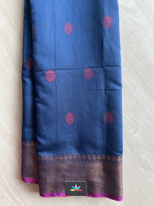 Simple Mixed Cotton Saree -27581