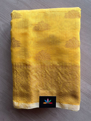 Simple Mixed Cotton Saree -27584