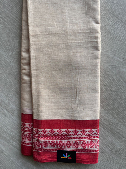 Handloom Bengal Soft Cotton Saree (without blouse) -27617