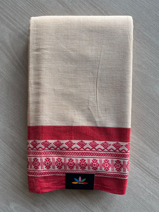 Handloom Bengal Soft Cotton Saree (without blouse) -27617