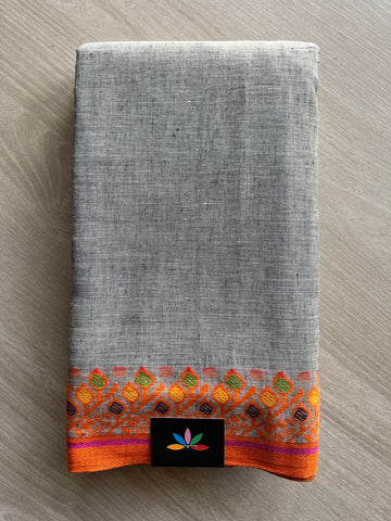 Handloom Bengal Soft Cotton Saree (without blouse) -27620