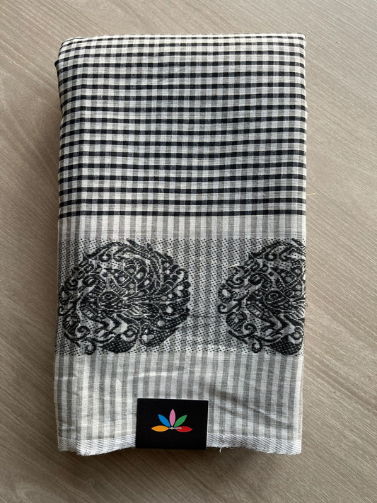 Handloom Bengal Soft Cotton Saree (without blouse) -27621