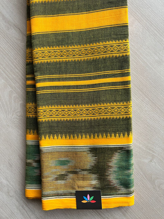 Handloom Bengal Soft Cotton Saree (without blouse) -27625