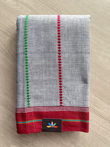 Handloom Bengal Soft Cotton Saree (without blouse) -27639