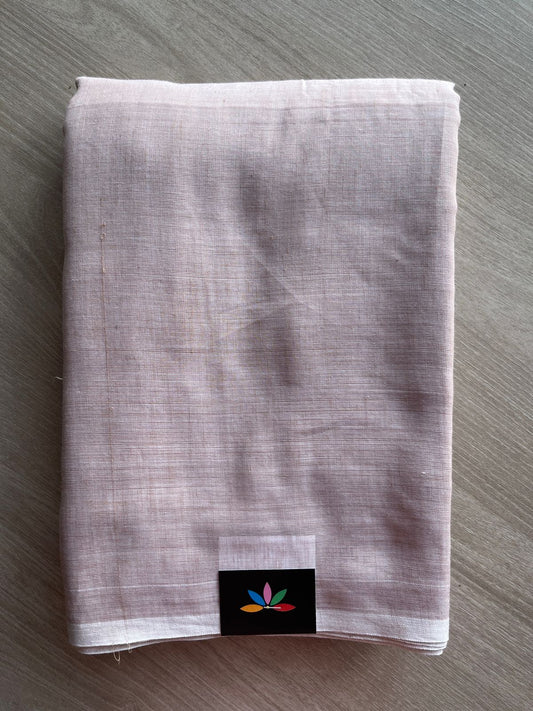 Plain Fine Mul Cotton Saree -27659