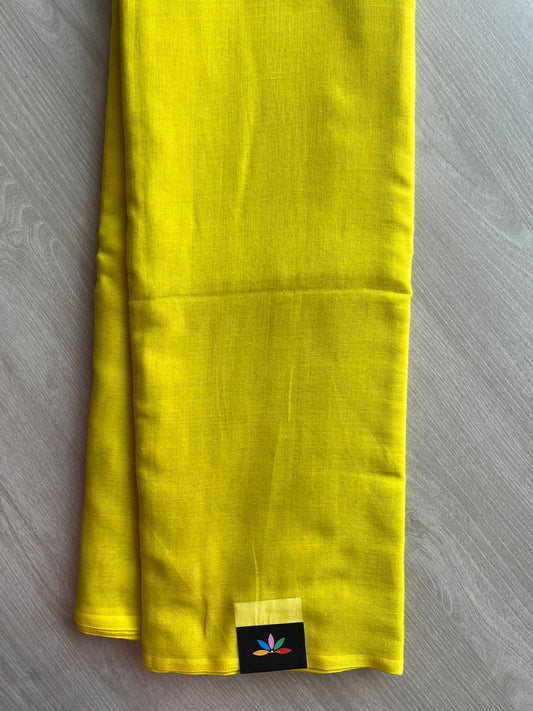 Plain Fine Mul Cotton Saree -27660
