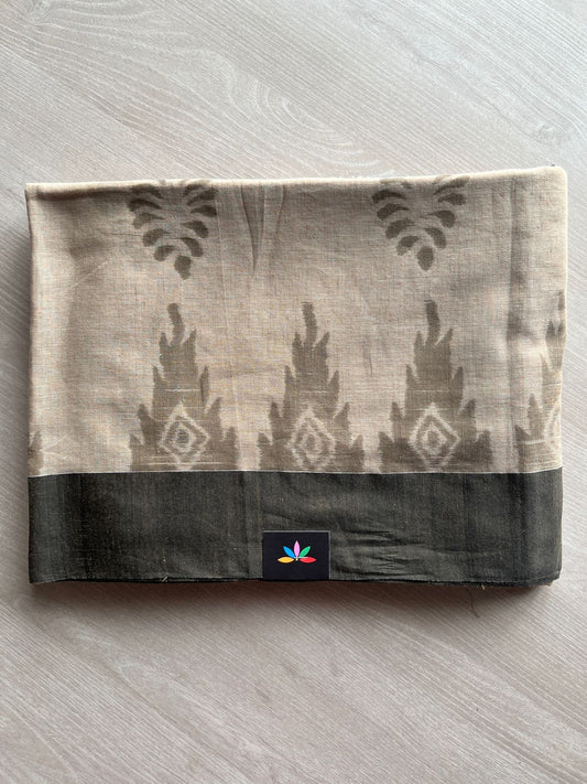 Ikkat Design Soft Cotton Saree- 27708