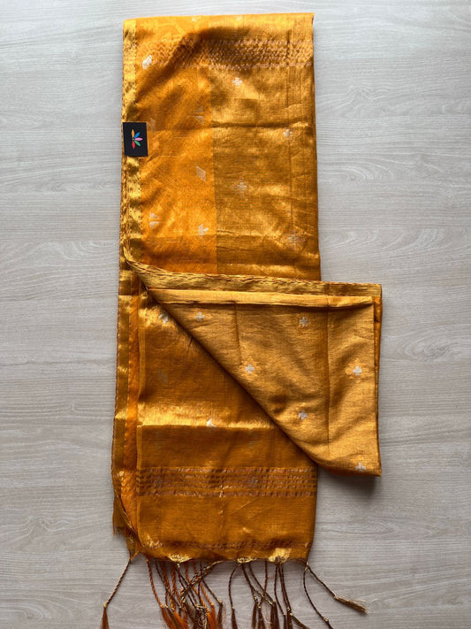 Contrast Border Tissue Cotton Saree-27715