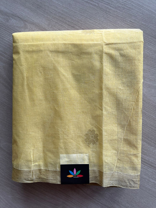 Handloom Fine Cotton Jamdani Saree -27812