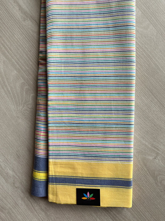 Handloom Bengal Soft Cotton Saree -27818