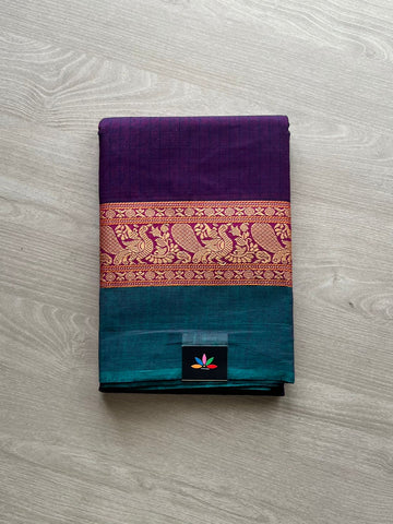 Kattam Chettinad Cotton Saree-2797-2798