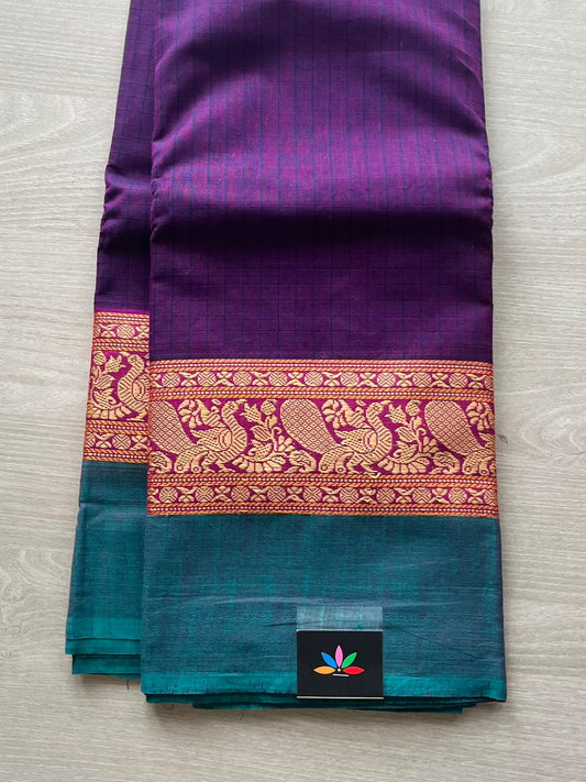 Kattam Chettinad Cotton Saree-2797-2798