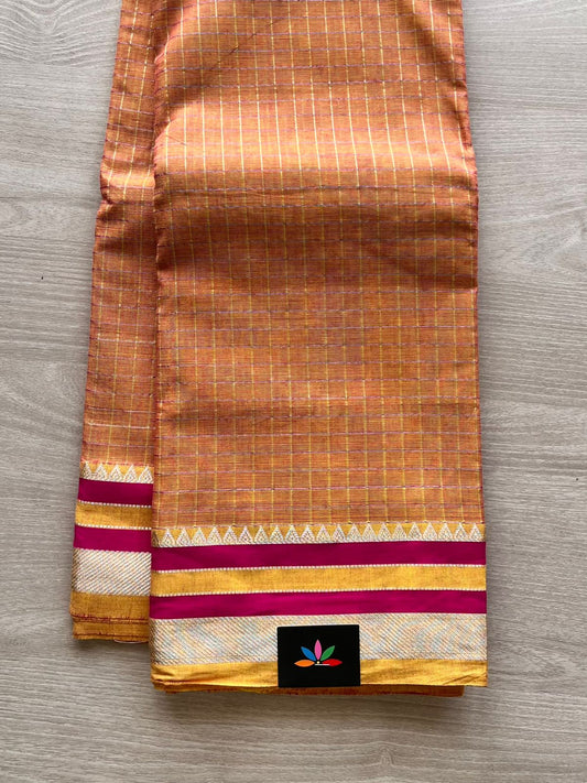 Kattam Chettinad Cotton Saree-2804