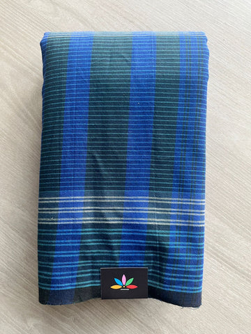 Handloom Gamcha Cotton Saree (Without Blouse) 28146