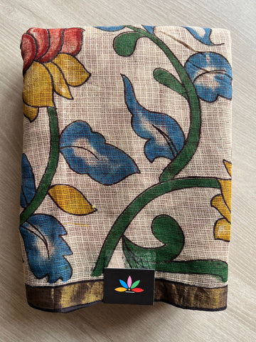 Printed Soft Kota Kalamkari Saree- 28626