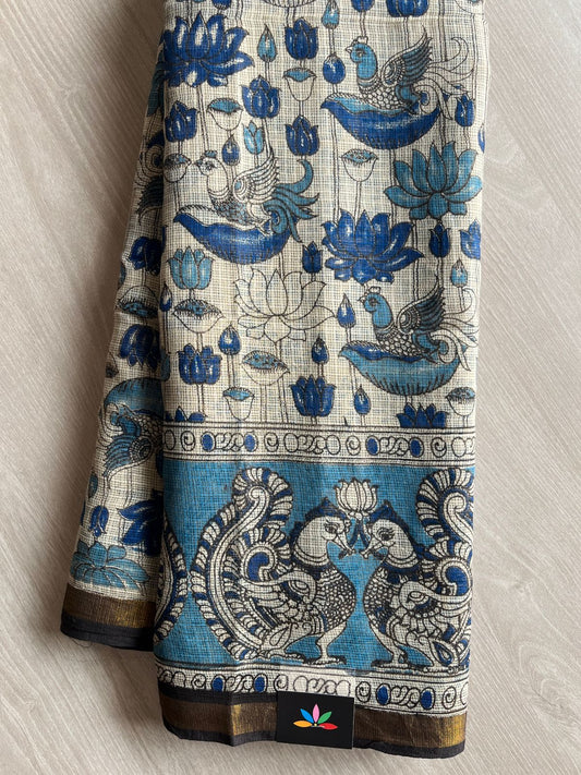 Printed Soft Kota Kalamkari Saree- 28624