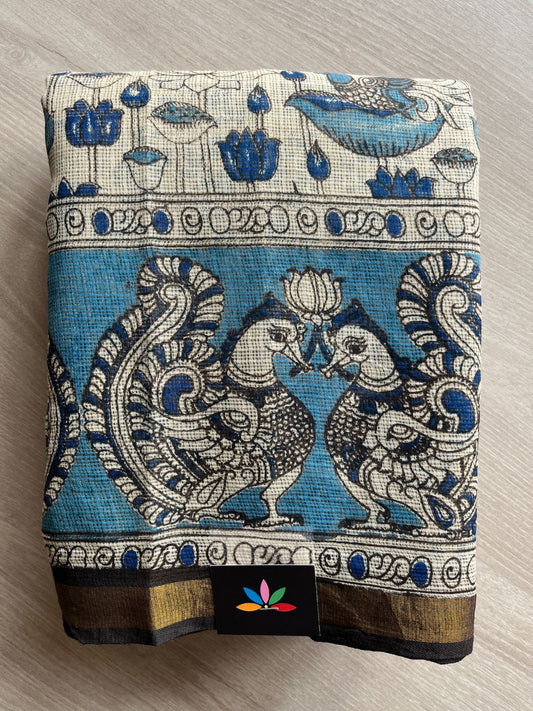 Printed Soft Kota Kalamkari Saree- 28624