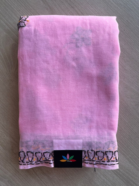 Chikankari Voile Cotton Saree- 28971