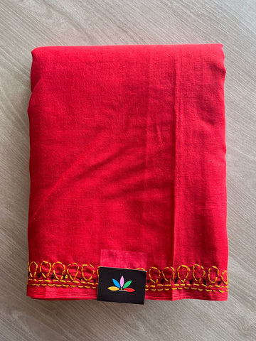 Chikankari Voile Cotton Saree- 28973