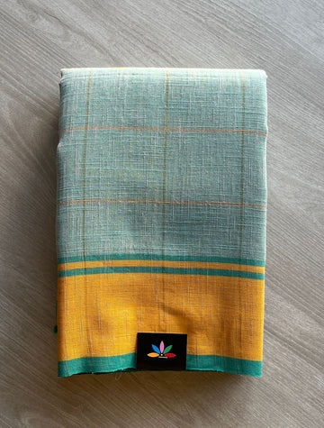 Handloom Bengal Thick weave Textured Cotton Saree -29353