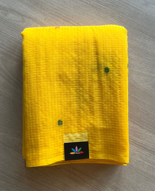 Woven Pallu Kota Checks Cotton Saree -29355