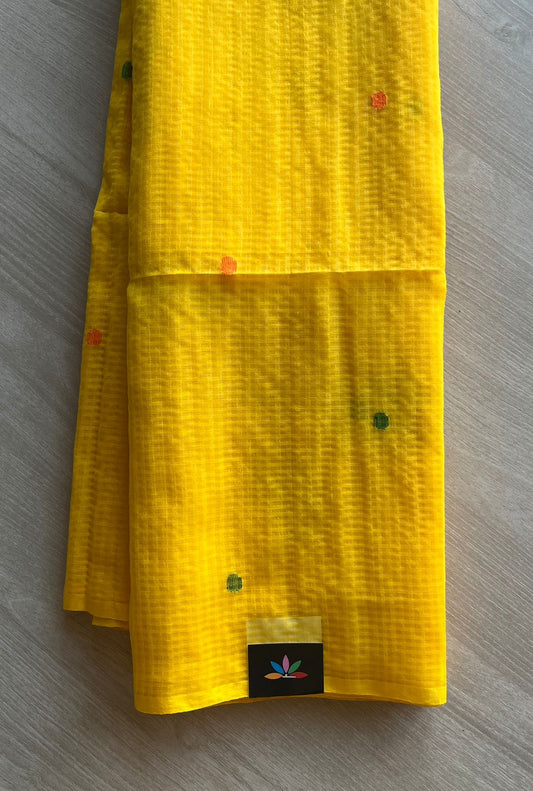 Woven Pallu Kota Checks Cotton Saree -29355