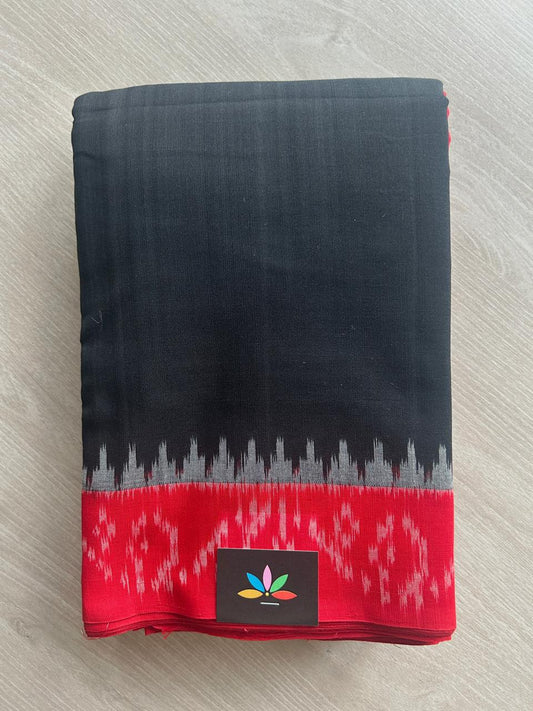 Handwoven Pochampally Ikkat Cotton Saree -30834