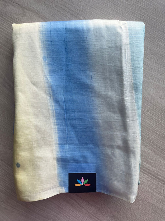 Multi Color Handcrafted Geometric Design Light Weight Mulberry Silk Saree-31418