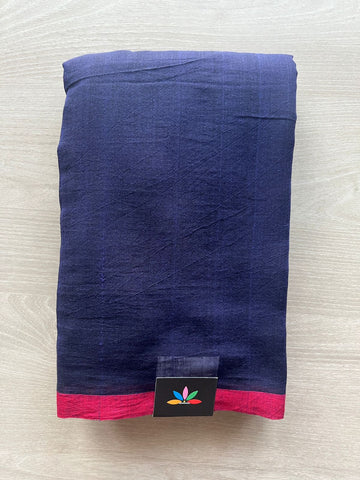 Plain Feather Light Mul Cotton Saree (Without blouse) - 32991-32992