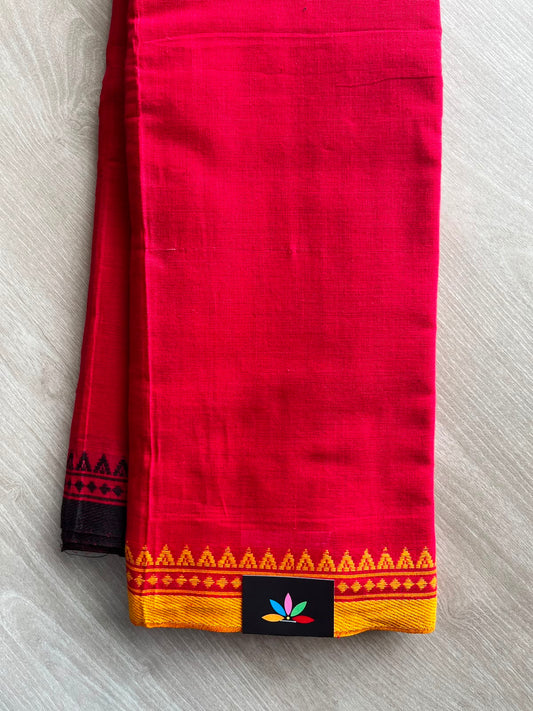 Bengal Soft Cotton Saree (Without blouse) -33982