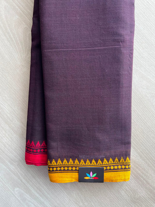 Bengal Soft Cotton Saree (Without blouse) -33983