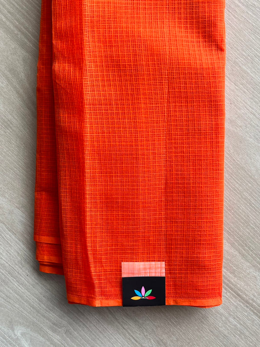 Plain Kota Cotton Saree (Without blouse)- 34603-34605