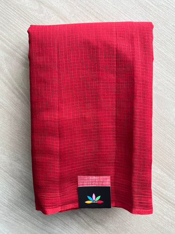 Plain Kota Cotton Saree (Without blouse)- 34606-34609