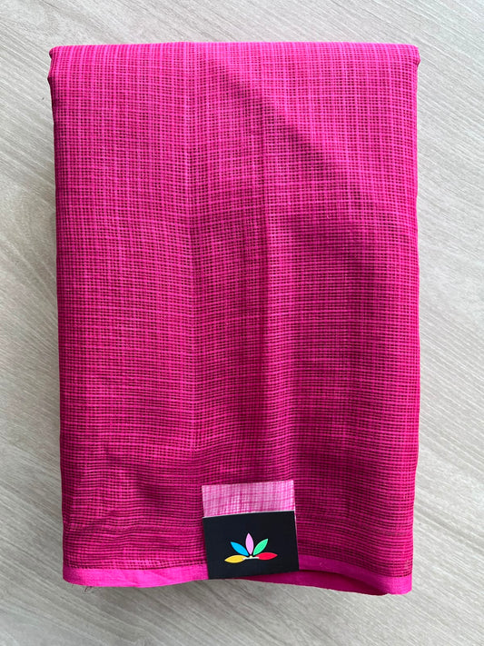 Plain Kota Cotton Saree (Without blouse)- 34610-34613