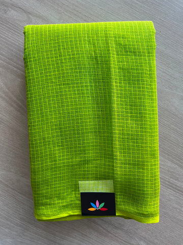 Plain Kota Cotton Saree (Without blouse)- 34617-34619