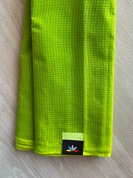 Plain Kota Cotton Saree (Without blouse)- 34617-34619