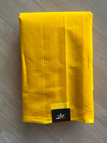 Plain Kota Cotton Saree (Without blouse)- 34620-34623