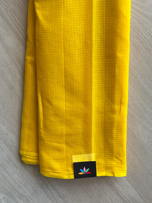 Plain Kota Cotton Saree (Without blouse)- 34620-34623