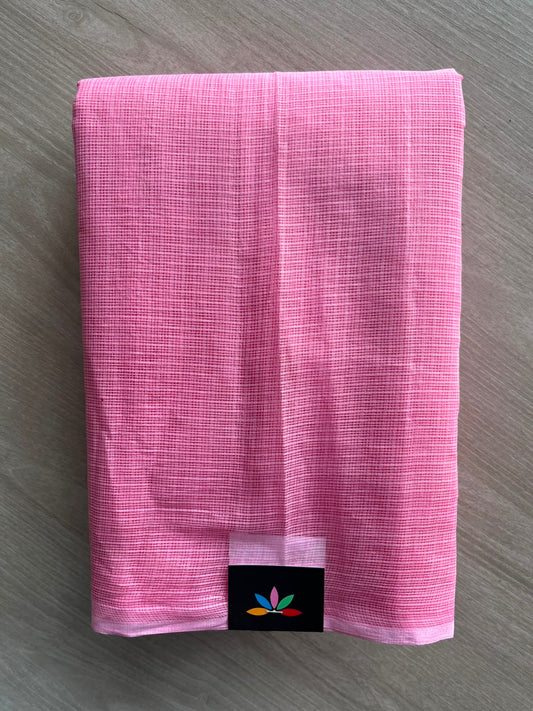 Plain Kota Cotton Saree (Without blouse)- 34624-34627
