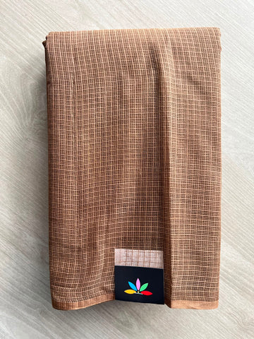 Plain Kota Cotton Saree (Without blouse)- 34631-34634
